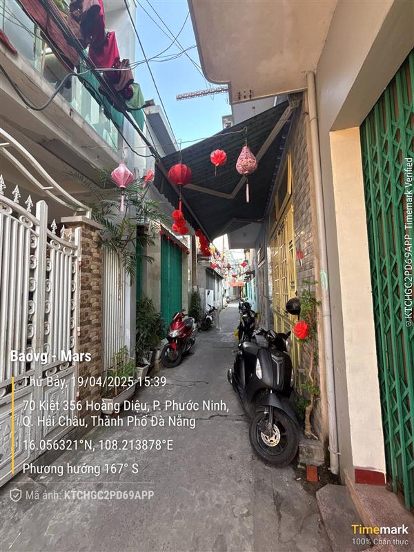 Nhà hẻm 356 Hoàng Diệu, Đà Nẵng 58m² - Tiện ích đầy đủ, đầu tư sinh lời!