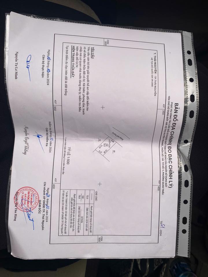 Đất nền Quan Triều Thái Nguyên 79m² giá 1 tỷ - Kinh doanh nhỏ, vị trí đắc địa!