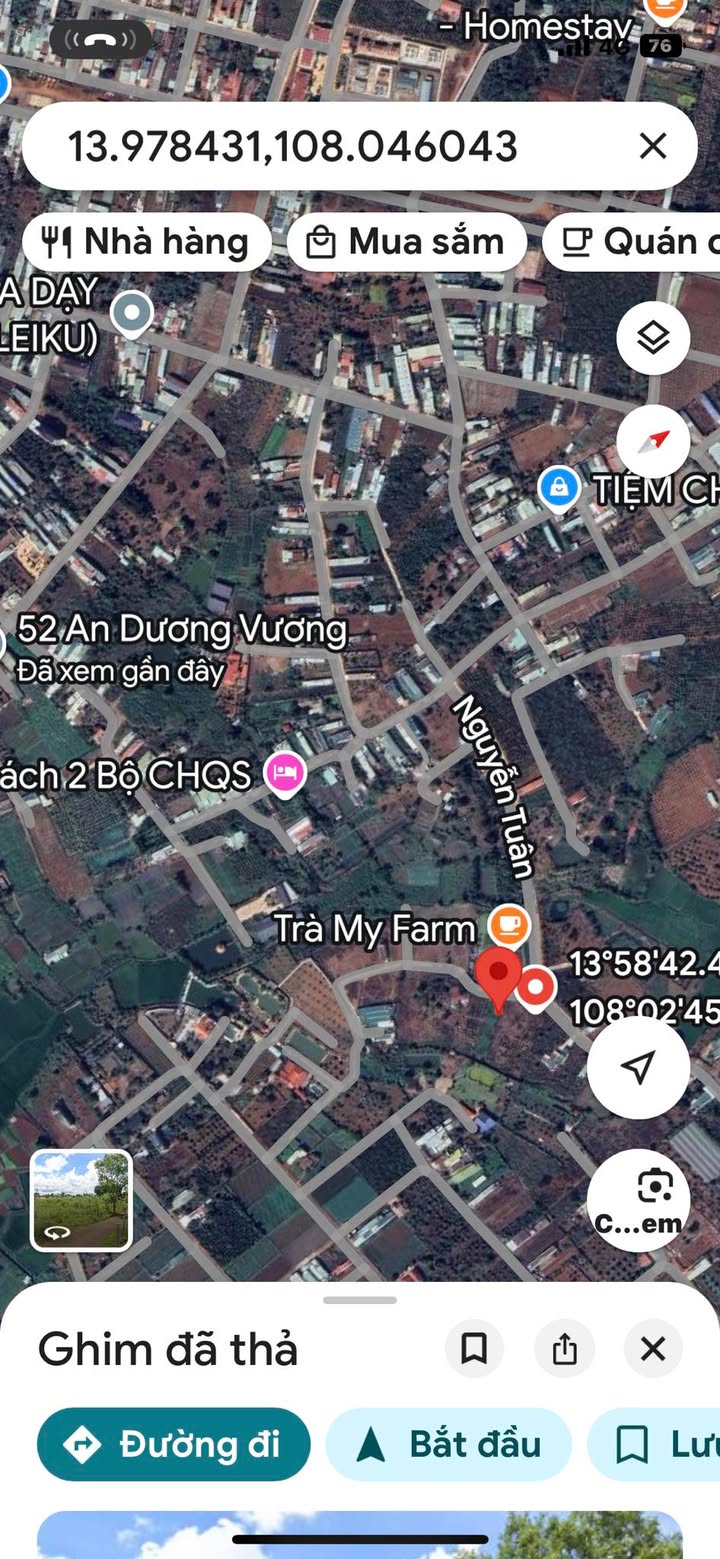 Đất nền Thắng Lợi, Pleiku 768m² giá 1.4 tỷ - Tiềm năng đầu tư lớn!