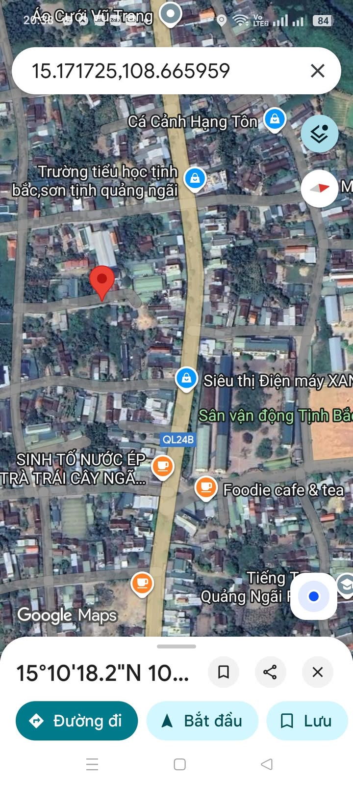 Đất nền hướng Đông tại trung tâm xã Tịnh Bắc 100m² - Sổ đỏ chính chủ!