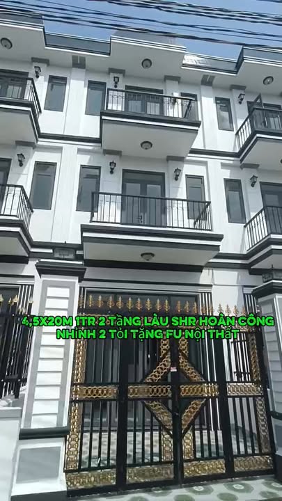 Nhà phố 3 tầng Cần Giuộc 90m² giá 2.15 tỷ - Sẵn sàng vào ở!