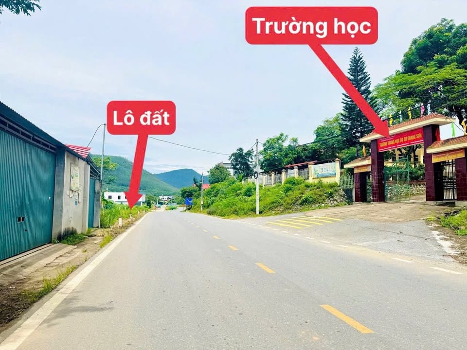 Đất đấu giá Quang Sơn, Lập Thạch 110m² giá chỉ 1.3 tỷ - Kinh doanh sầm uất!