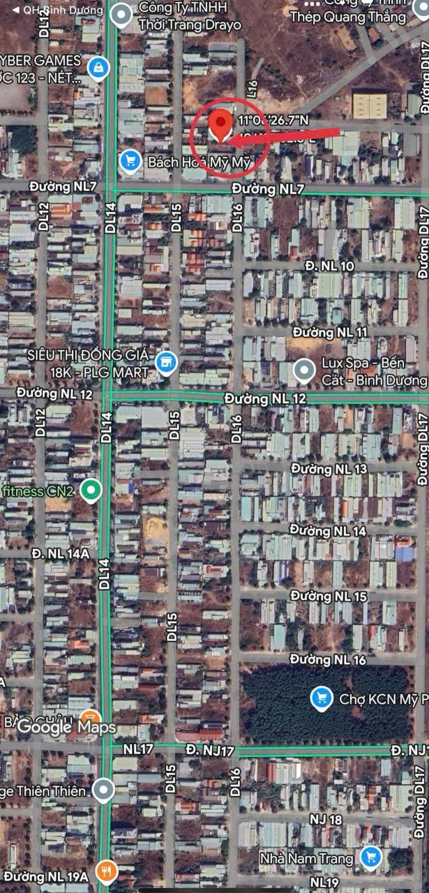 Đất nền Thới Hòa, Bến Cát 150m² giá 1 tỷ - Đầu tư sinh lời ngay!