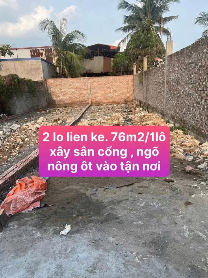 Đất nền Phù Liễn Kiến An 75m² giá 1.35 tỷ - Chính chủ bán gấp!
