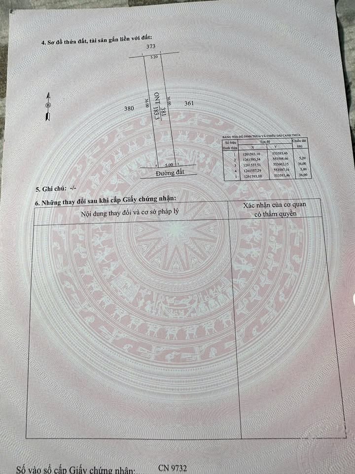 Đất thổ cư 180m² An Cơ, Châu Thành chỉ 225 triệu - Cơ hội đầu tư tuyệt vời!