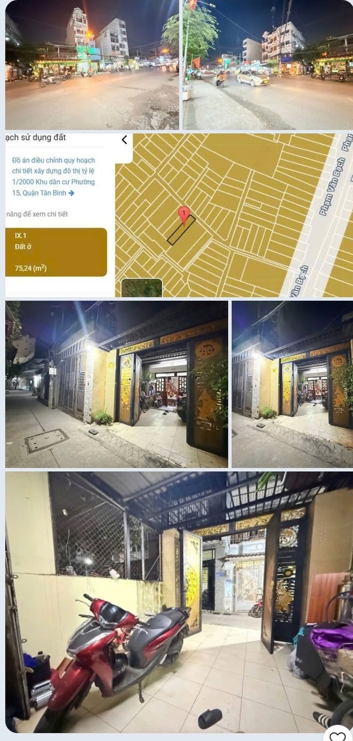 Nhà phố Phạm Văn Bạch, Tân Bình 75m² giá 7.8 tỷ - Sổ hồng chính chủ, vị trí đắc địa!