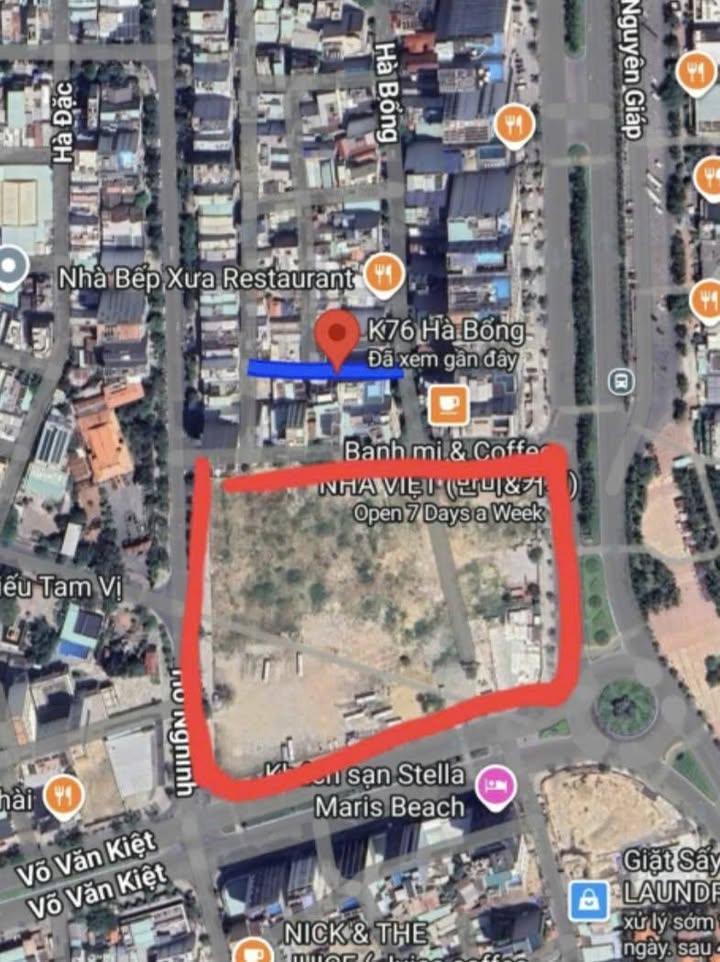 FrontHouse 3 mặt tiền đường Hà Bổng 243m² giá 3x tỷ - Vị trí đắc địa sát biển Mỹ Khê!