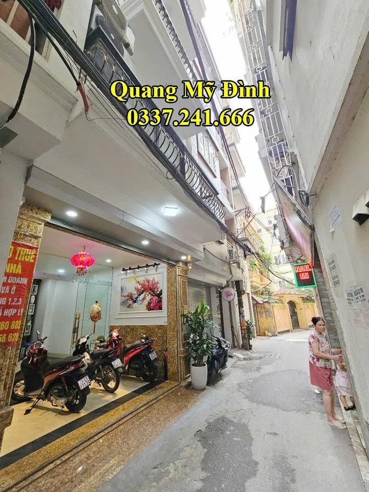 Bán nhà mặt ngõ kinh doanh Mỹ Đình 1 - 8 tầng, 41m² chỉ 15 tỷ, ô tô vào nhà!