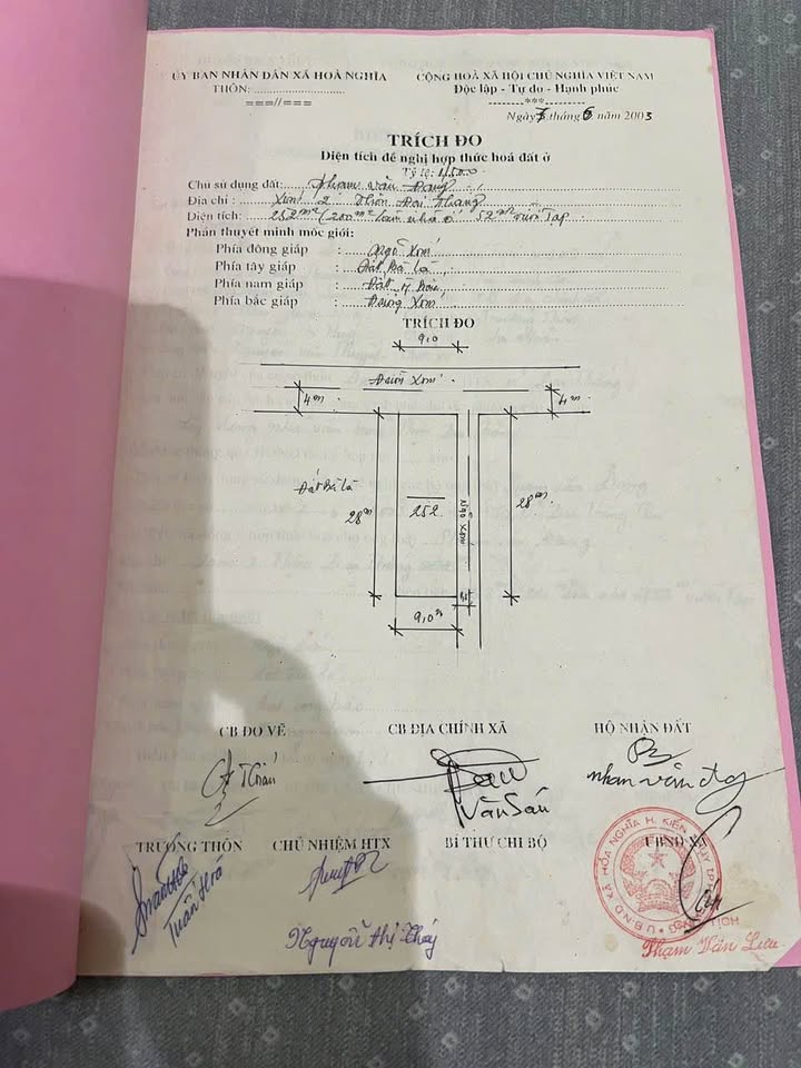 Đất trích đo 252m² Hòa Nghĩa Dương Kinh giá 2.52 tỷ - Lô góc vị trí đẹp!