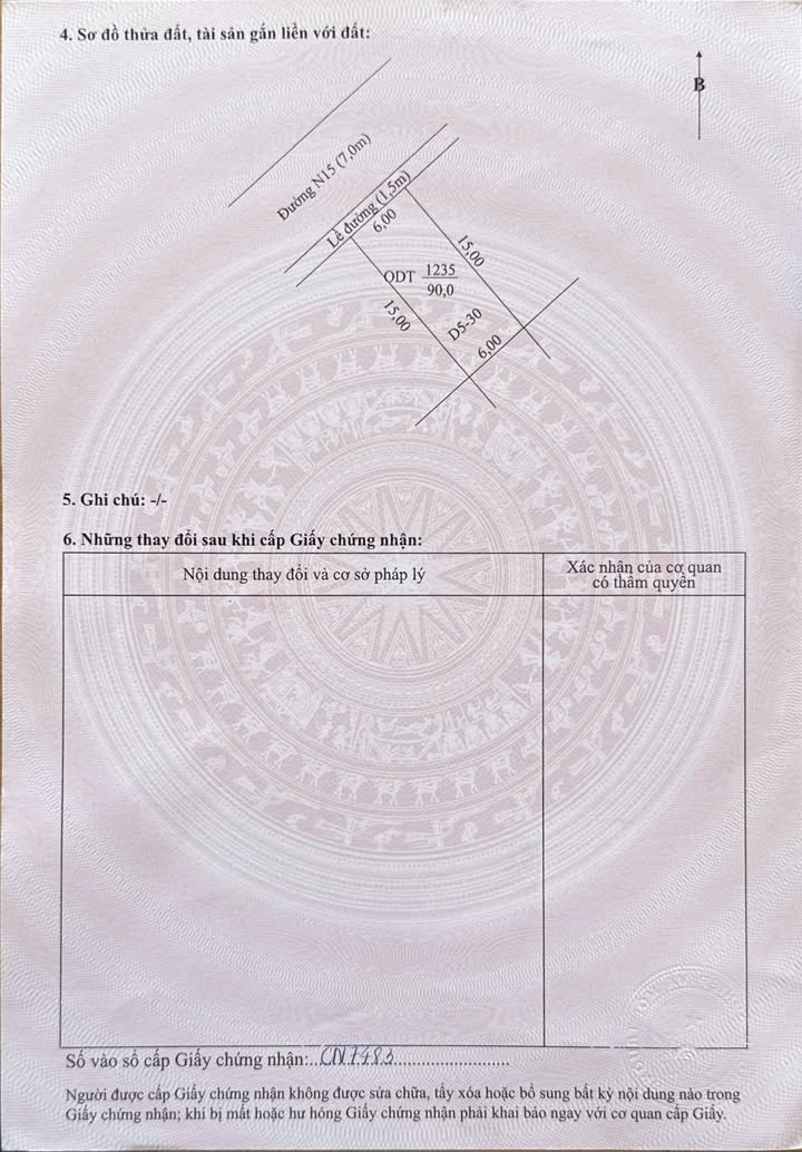Đất nền Nam Long 2 Cái Răng 90m² giá 3 tỷ - Chính chủ bán gấp!