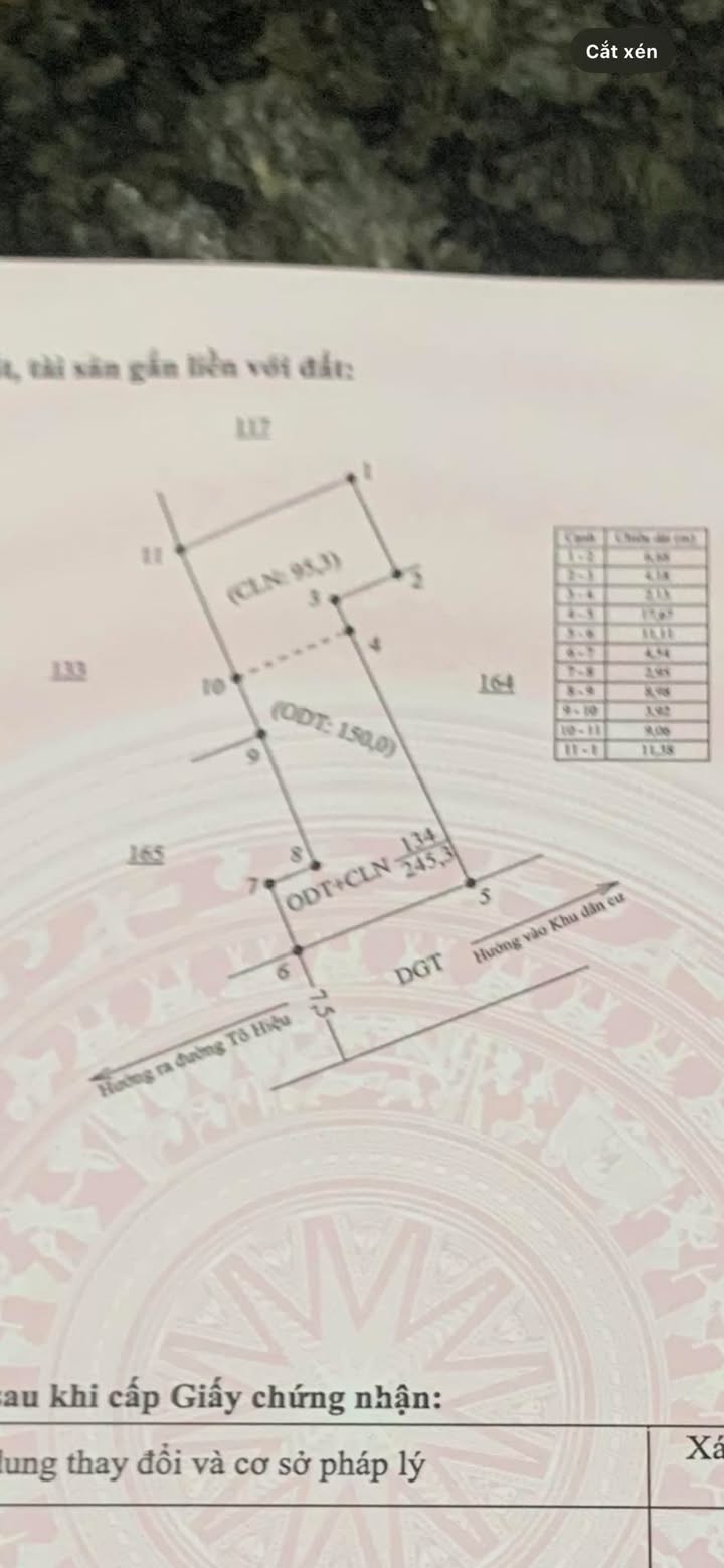 Đất tặng nhà tại cổng chào tổ 9, phường Chiềng Lề 245m² - Đầu tư sinh lời ổn định!