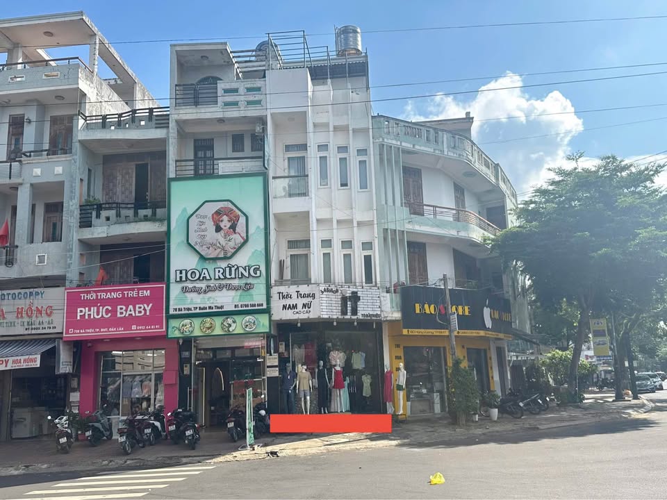 Bán nhà mặt tiền Bà Triệu, phường Tự An, 65m² giá 12 tỷ - Gần nhà hàng Hoàng Lộc!