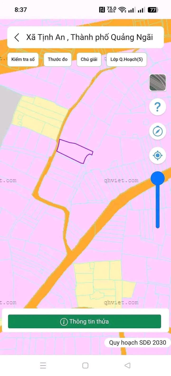 Bán lô đất Tịnh An, Quảng Ngãi 655m² giá 390 triệu - Cơ hội đầu tư hiếm có!