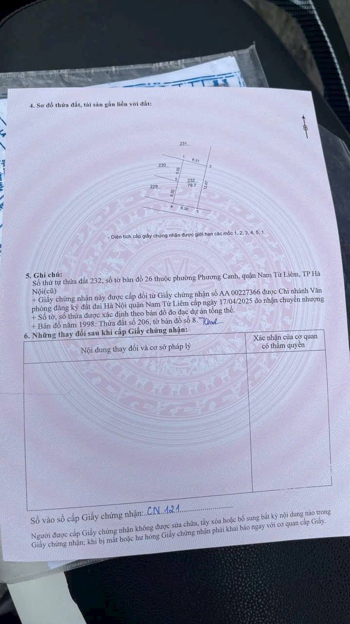 Bán tòa CCMN 80m² Nam Từ Liêm giá 22 tỷ - Đối diện trường CĐ FPT