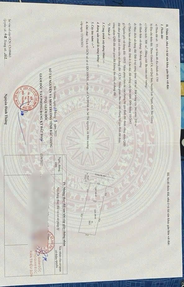 Đất nền Phượng Sơn Bắc Ninh 300m² giá thỏa thuận - Đầu tư sinh lời ngay!