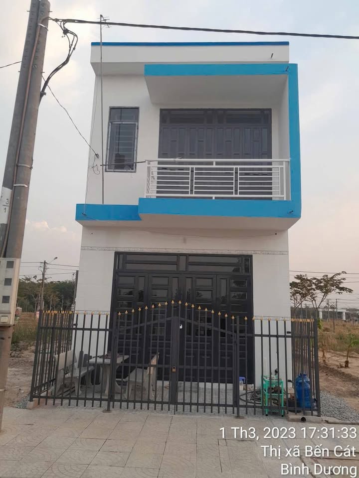 Nhà 1 trệt 1 lầu tại KDC Tài Lộc, Bàu Bàng 75m² giá 1.42 tỷ - Sổ hồng chính chủ!