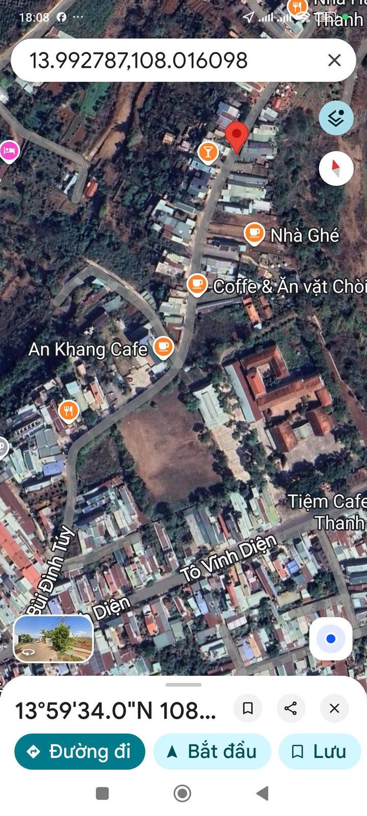 Đất nền mặt tiền Bùi Đình Túy, Pleiku 250m² giá chỉ 3 tỷ - Cơ hội đầu tư hấp dẫn!