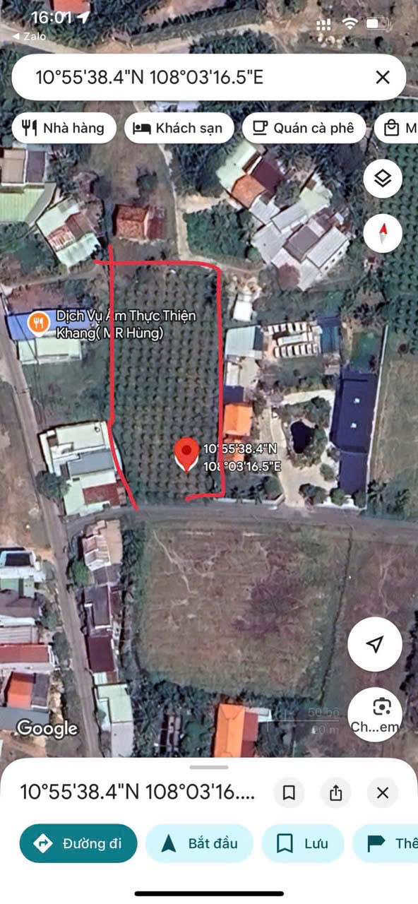 Đất CLN 1.800m² thôn Phú Mỹ, xã Tuyên Quang - Giá đầu tư 2,5 tỷ VND!