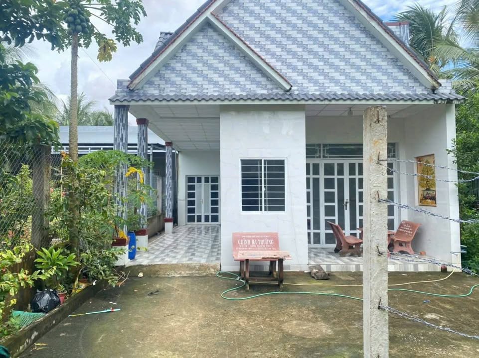 Nhà mặt tiền đường đan ô tô xã Long Đức 530m² giá 1.25 tỷ - Sẵn sàng vào ở!