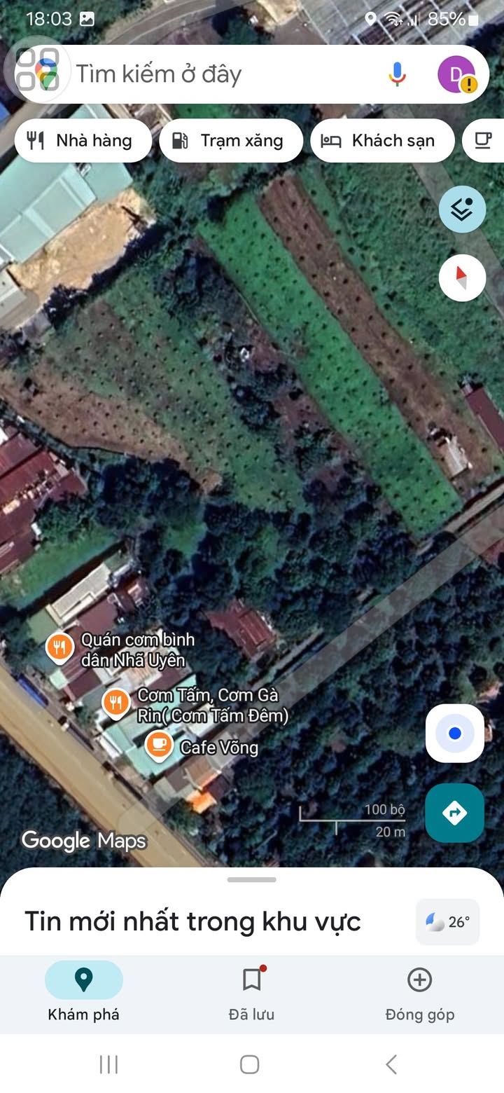 Đất thổ cư 1.812m² tại Hàng Gòn, Đồng Nai - Mặt tiền Quốc Lộ 56, giá thỏa thuận!