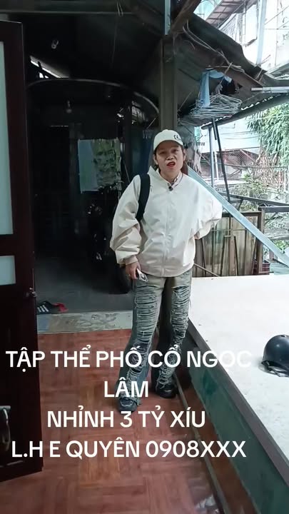 Căn hộ Tập thể phố cổ Ngọc Lâm 23m² giá 3.2 tỷ - Sổ đỏ chính chủ, gần vườn hoa!