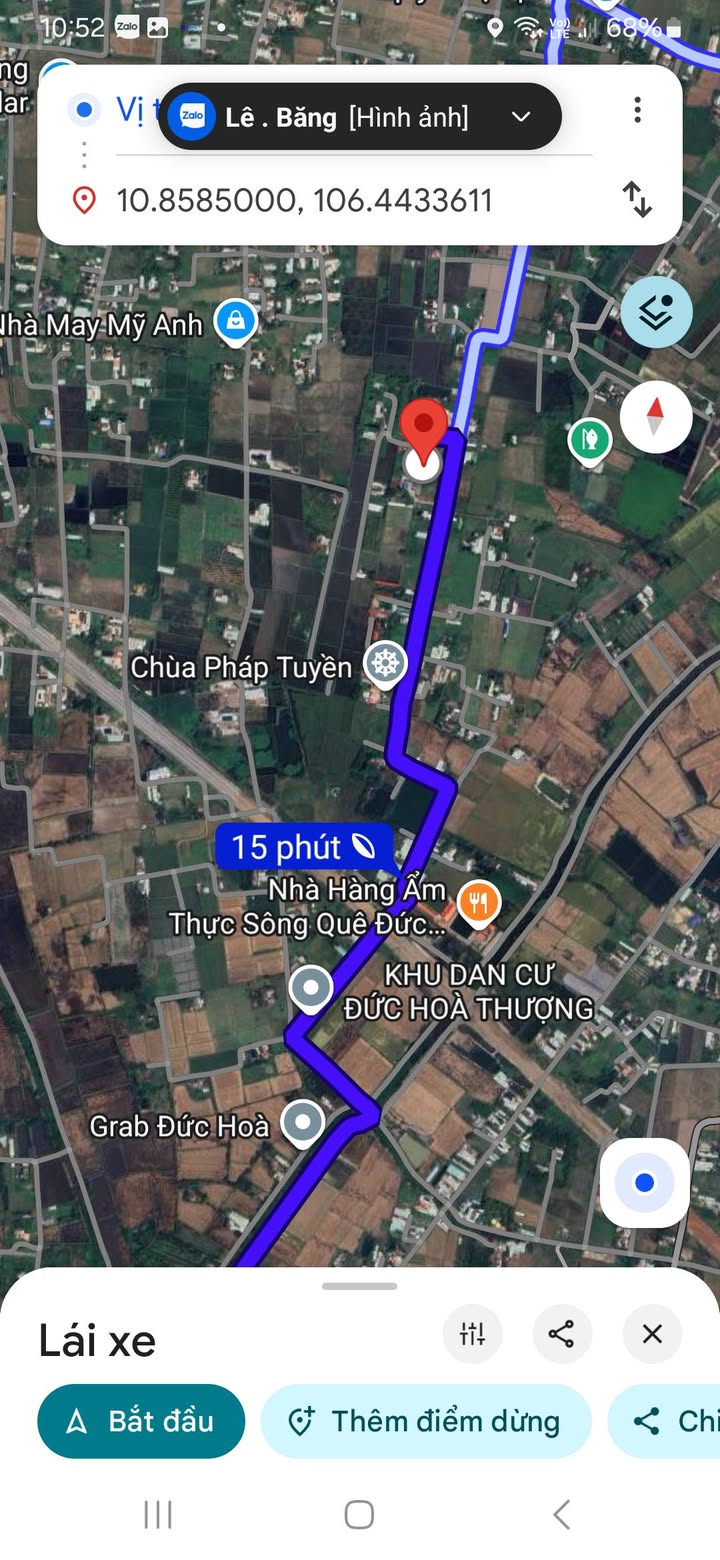 Đất nền Đức Hòa Thượng 200m² giá chỉ 500 triệu - Sổ hồng riêng chính chủ!