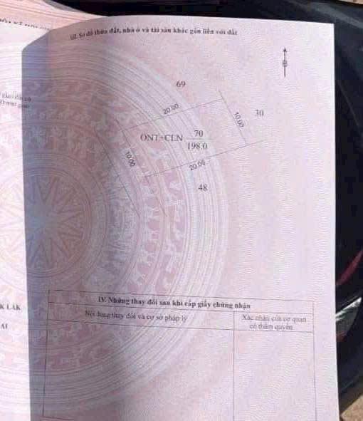 Đất thổ cư Ea Drông, Buôn Hồ 200m² giá chỉ 250 triệu - Cơ hội tuyệt vời cho đầu tư!