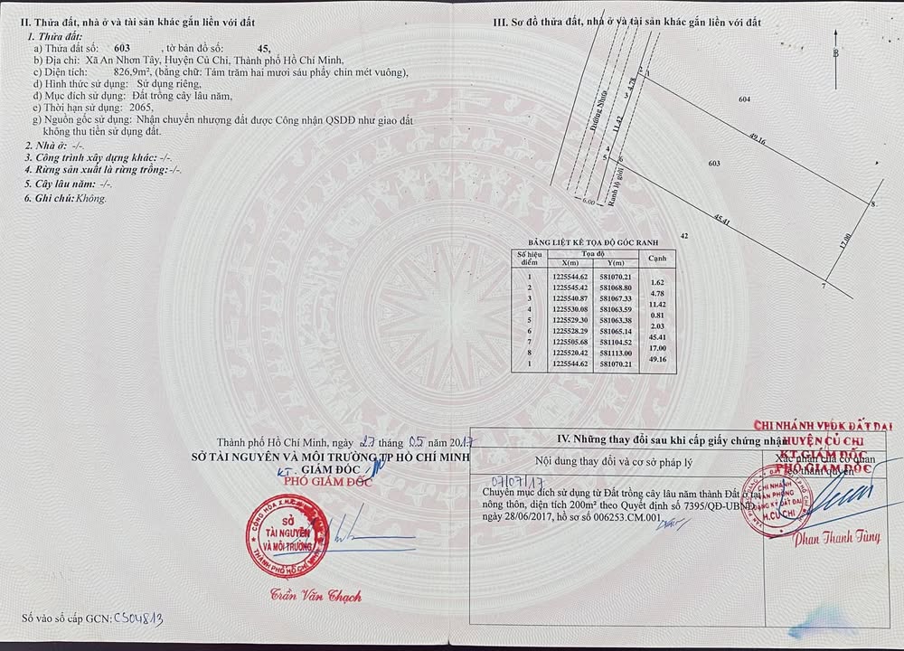 Nhà mặt tiền đường 762, An Nhơn Tây, Củ Chi 827m² giá 5.95 tỷ - Sẵn sàng vào ở ngay!