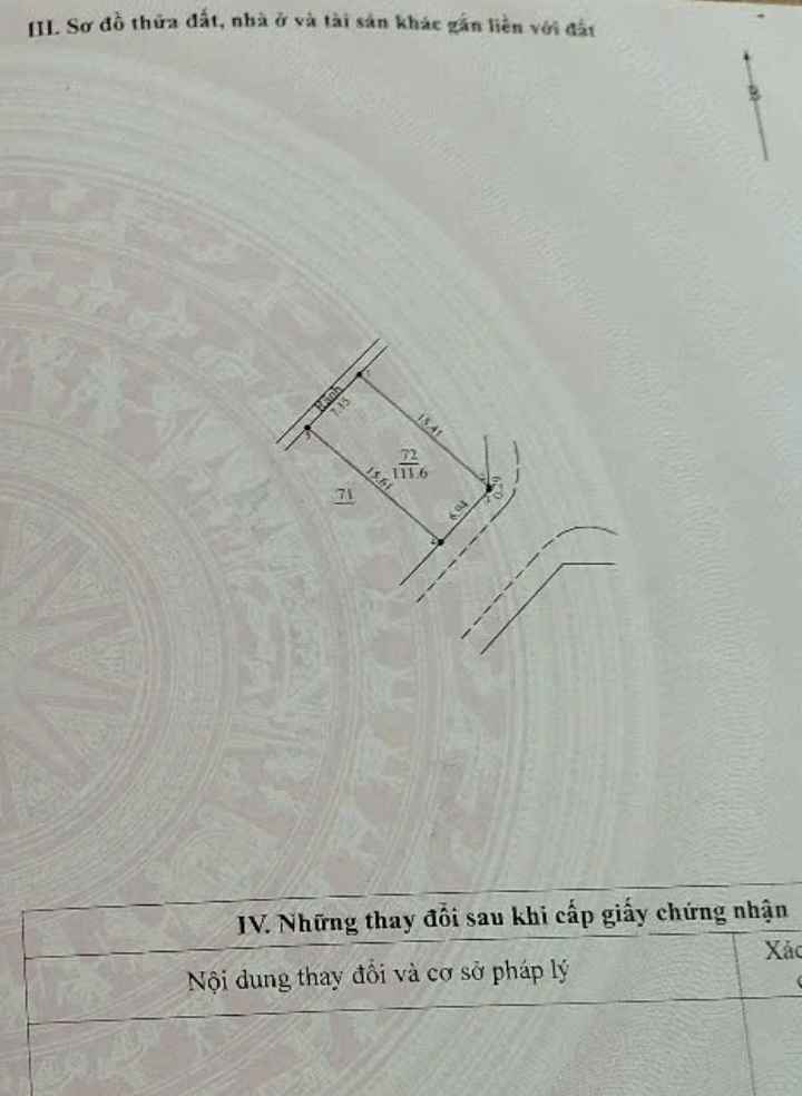 Đất dịch vụ Yên Vĩnh, Hoài Đức 111.6m² - Đầu tư sinh lời ngay!