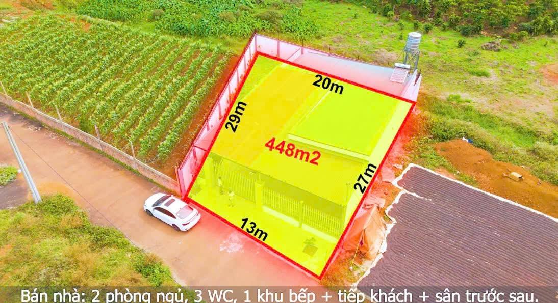 Nhà mới xây tại hẻm 862 Nguyễn Văn Cừ, Bảo Lộc 448m² giá 3.65 tỷ - Sẵn sàng vào ở ngay!