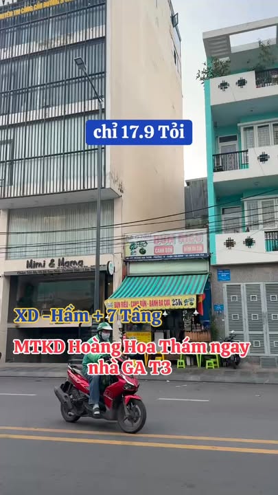 FrontHouse 271 Hoàng Hoa Thám, Tân Bình 60.8m² giá 17.9 tỷ - Vị trí đắc địa kinh doanh!