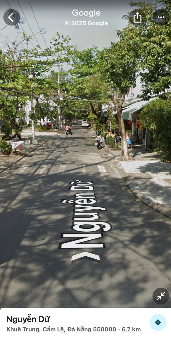 Nhà 2 tầng mặt tiền đường Nguyễn Dữ, Cẩm Lệ, Đà Nẵng 80m² giá chỉ 6,95 tỷ - Cơ hội đầu tư tuyệt vời!