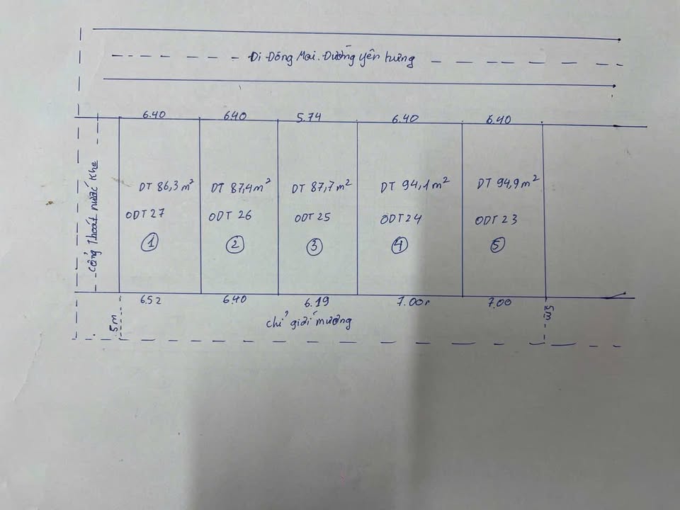 FrontHouse mặt đường Yên Hưng 91m² - Cơ hội đầu tư hấp dẫn!