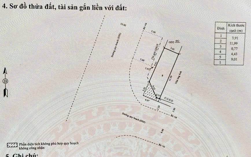 Lô đất góc 2 mặt tiền Nhơn Bình 43m² giá 2.65 tỷ - Đầu tư sinh lời ngay!