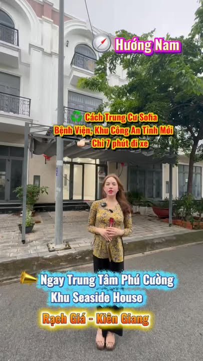 Nhà 3 tầng Seaside House Rạch Giá 90m² giá 3.8 tỷ - Chính chủ bán gấp!