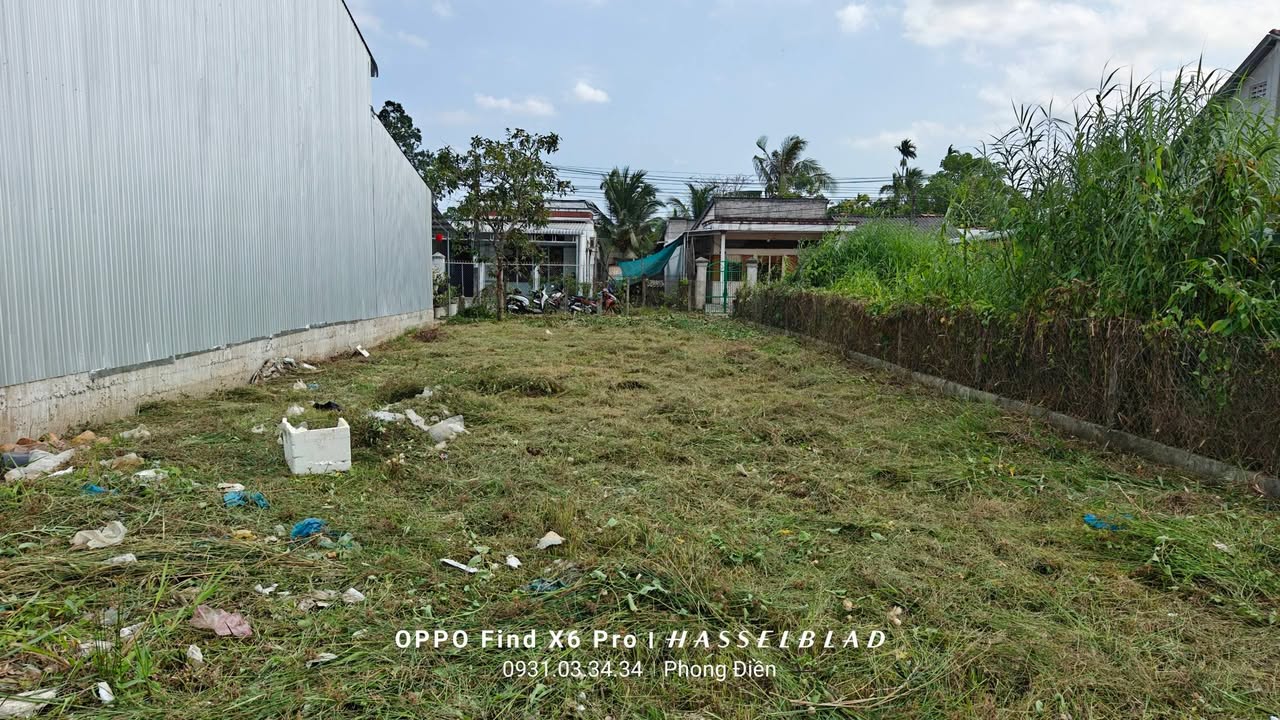 Đất nền 209m² tại Nhơn Ái, Phong Điền - Giá chỉ 1.3 tỷ, cơ hội đầu tư lý tưởng!