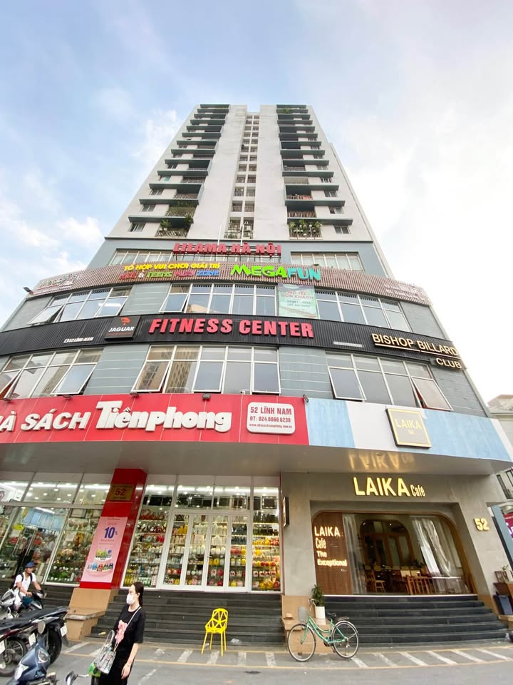 Chung cư Lilama 52 Lĩnh Nam 92m² giá 8.5 triệu - Tầng cao view đẹp