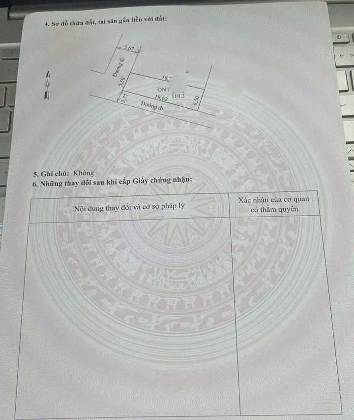 Lô đất 2 mặt tiền tại Tân Phong, 110m² giá 1.3 tỷ - Cơ hội đầu tư tuyệt vời!