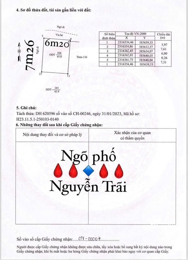 Đất nền 45m² phố Lê Hồng Phong, Hải Dương giá 2.55 tỷ - Vị trí trung tâm đắc địa!
