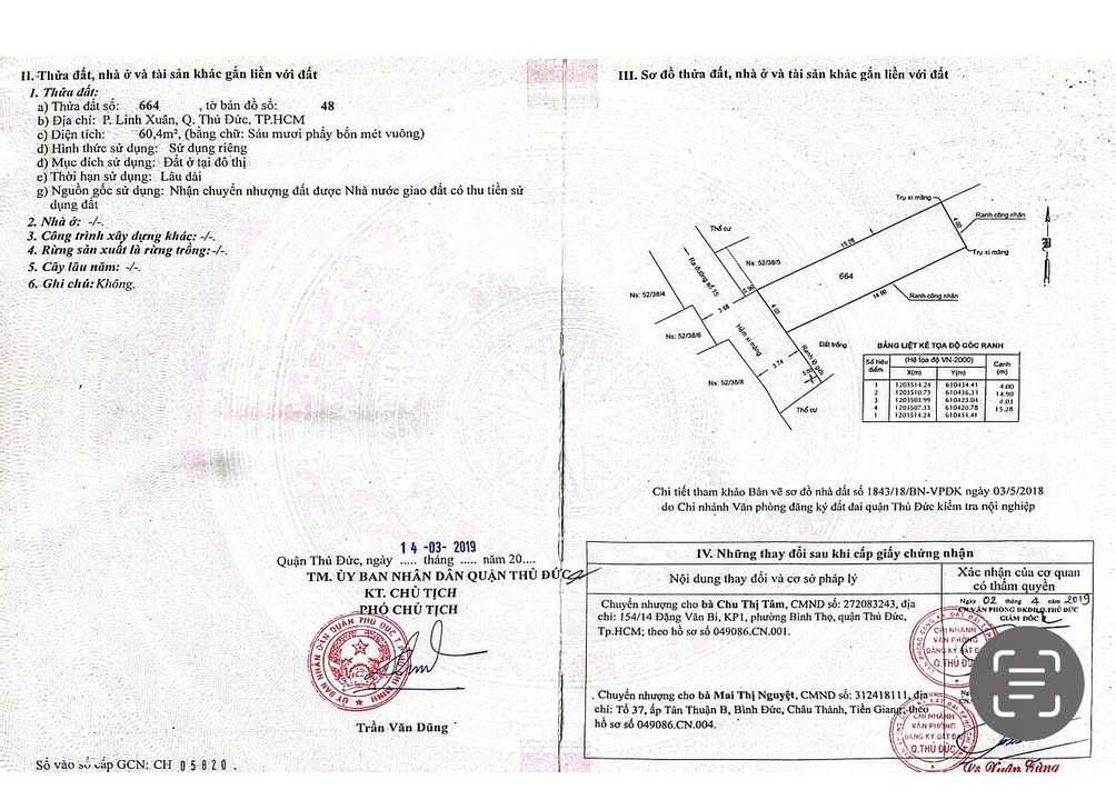 Đất nền chính chủ Thủ Đức 60.4m² giá 3.65 tỷ - Xây dựng tự do ngay!