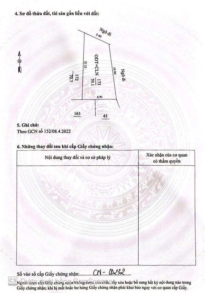 Đất nền mặt tiền 5m tại Vũ Xá, 70m² giá chỉ 600 triệu - Cần bán gấp!