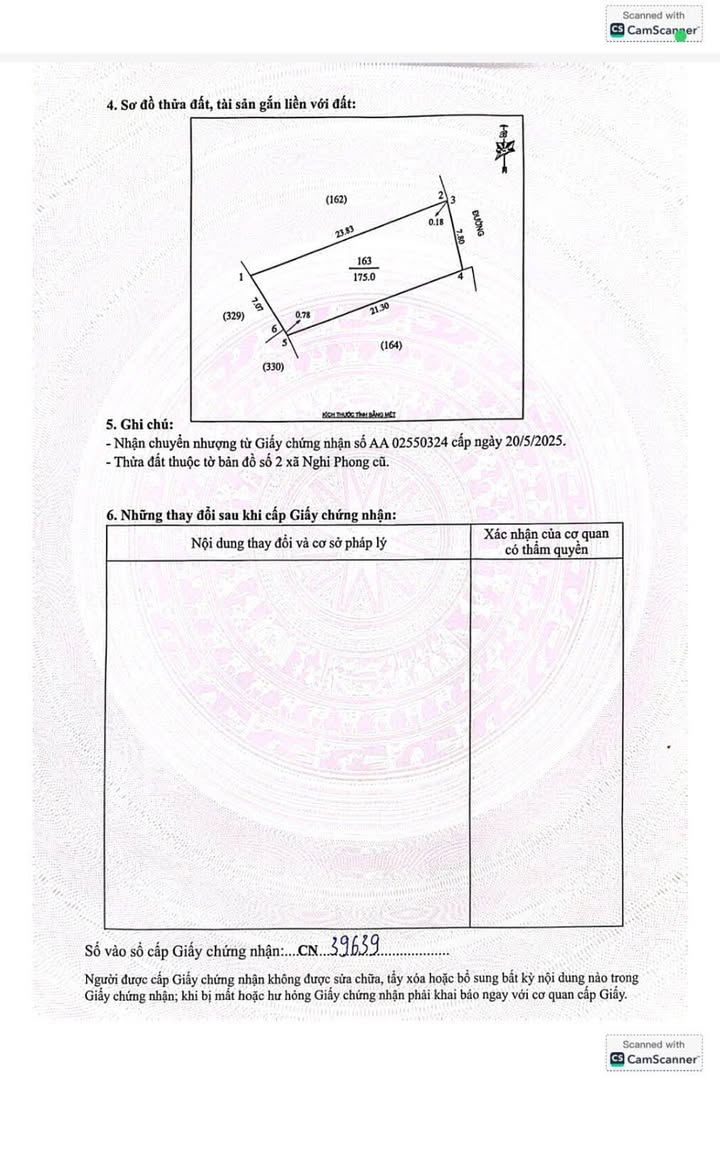 Nhà thô 3 tầng Nghi Phong 175m² giá 3.3 tỷ - Gần Đại học Vinh CS2!