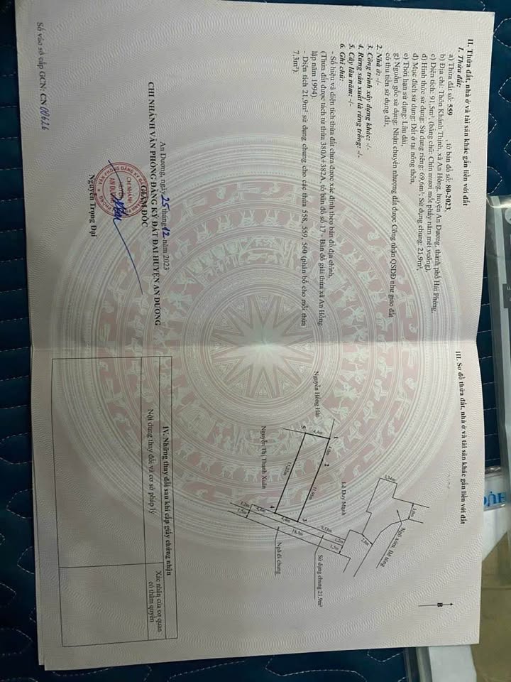 Nhà riêng phường Hồng An 69m² giá 1.2 tỷ - Đầu tư hấp dẫn, ô tô vào tận cửa!