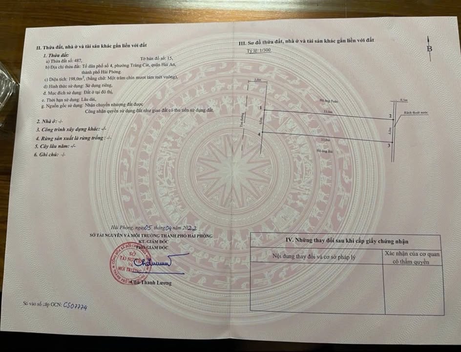 Đất nền mặt đường Thành Tô Tràng Cát 198m² giá 5.54 tỷ - Tiềm năng đầu tư lớn!