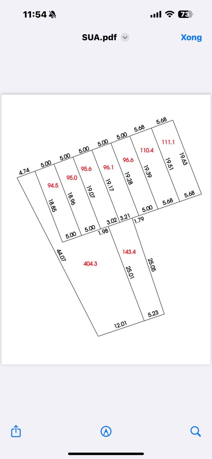Đất Nghi Phong, Vinh 111m² giá 1.9 tỷ - Vị trí đắc địa gần trường học!