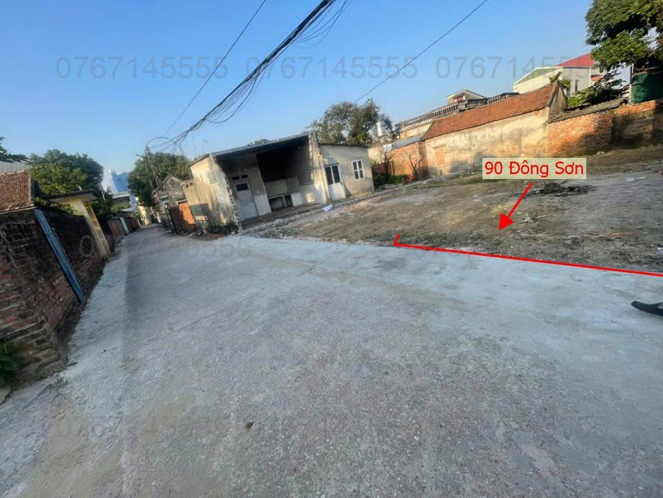 Đất nền chính chủ Thôn Đông, Đông Sơn 90m² giá 3 tỷ - Đường ô tô vào tận đất!