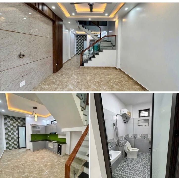 Nhà 3 tầng ngõ ô tô thông tại Đồng Hòa, Kiến An, Hải Phòng - Giá chỉ 3.2 tỷ VND!