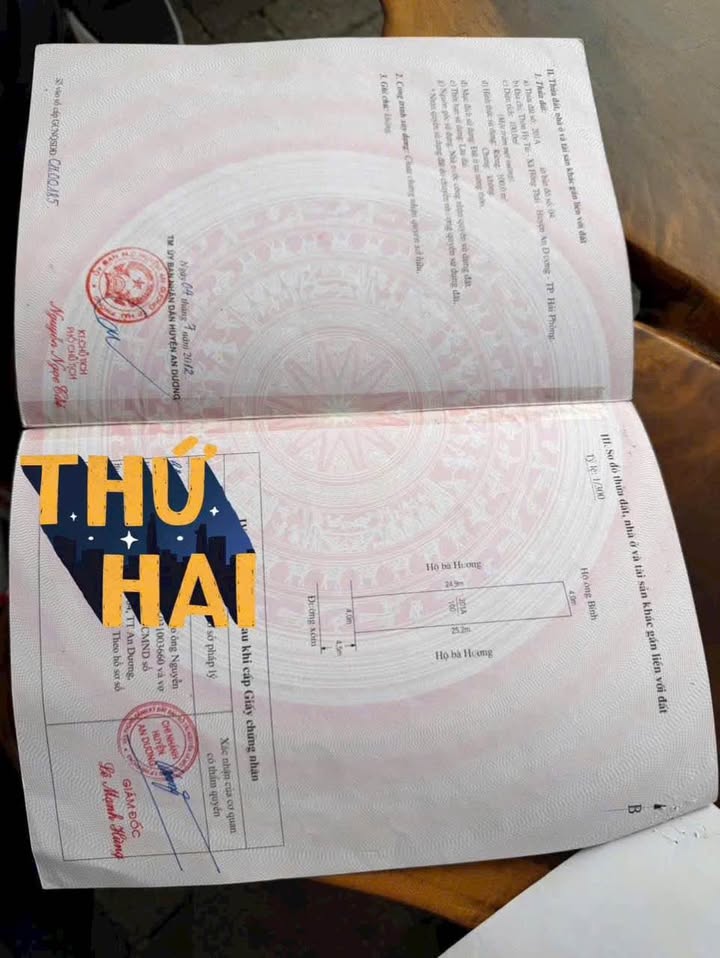 Đất Hồng Thái, An Dương 100m² giá 2.55 tỷ - Pháp lý rõ ràng, không lỗi phong thủy!