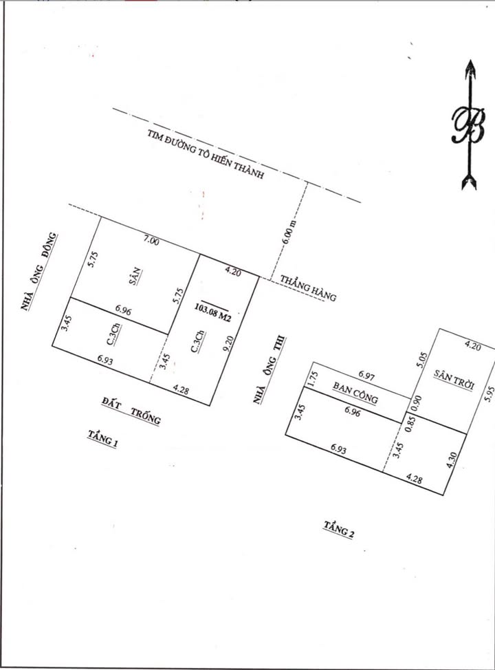 Nhà mặt tiền đường Tô Hiến Thành, Quy Nhơn 103m² giá 10.5 tỷ - Cơ hội sở hữu ngay!