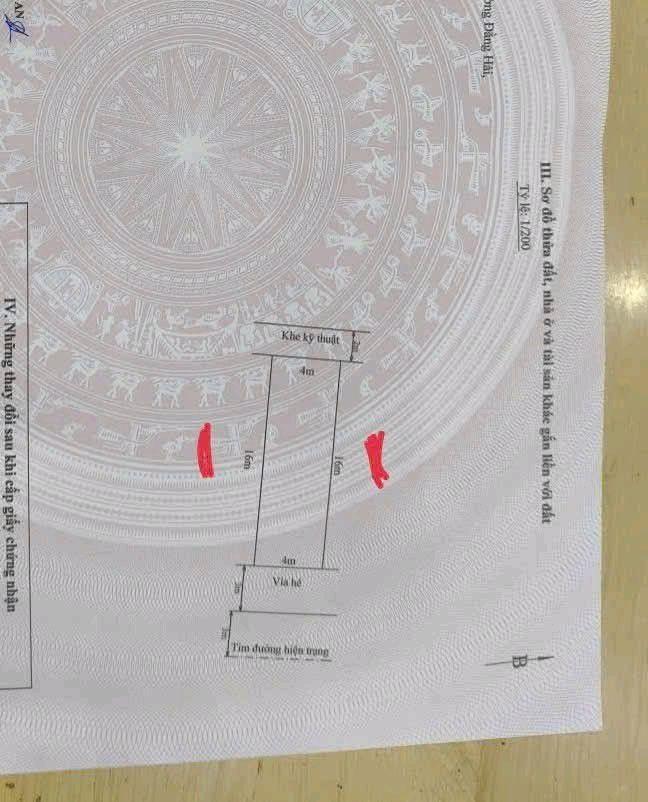 Đất nền Đằng Hải 64m² giá 4.1 tỷ - Hướng Đông, đường 6m đẹp!